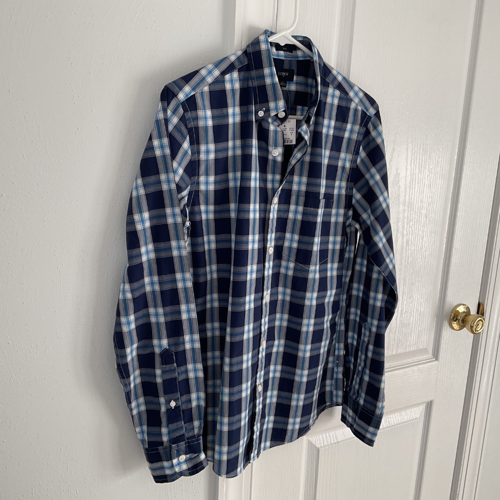 J Crew NWT Men’s Shirt Size S Slim - Picture 3 of 5